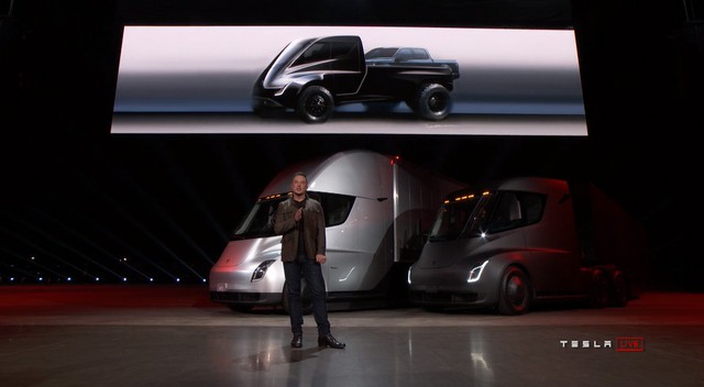 Xe bán tải của Tesla sẽ có kiểu dáng kì dị? - Ảnh 1.