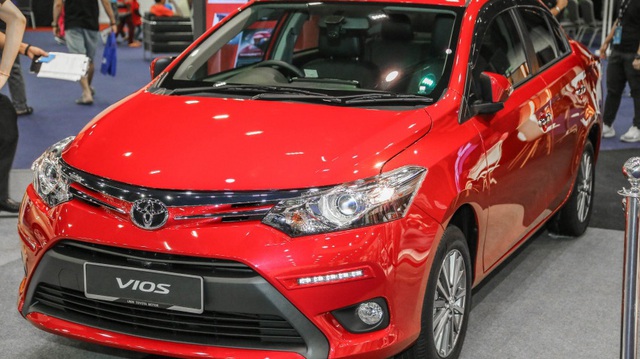 Ngắm Toyota Vios 2017 có camera 360 độ mới ngoài đời thực