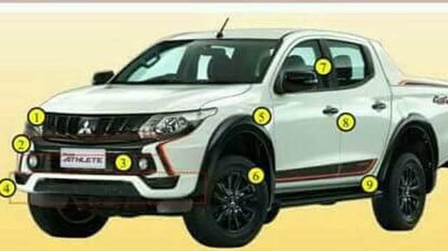 Mitsubishi Triton sắp ra mắt phiên bản đặc biệt