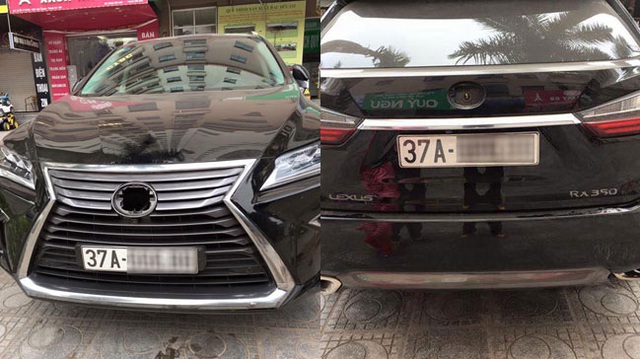 Lexus RX350 bị "vặt" logo khi gửi qua đêm tại chung cư ở Hà Nội
