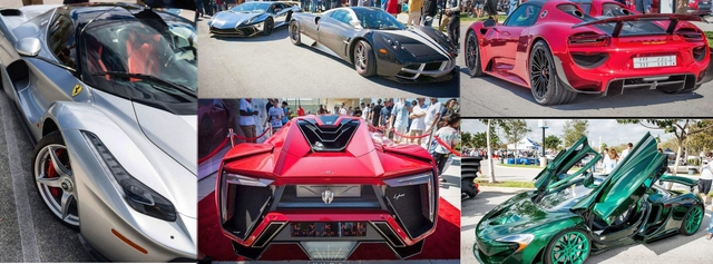 Dàn siêu xe triệu USD tham dự ngày hội Cars & Coffee tại Palm Beach - Ảnh 1.