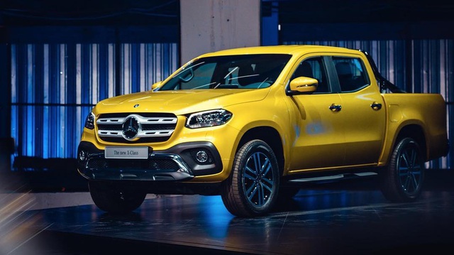 Cận cảnh vẻ đẹp "bằng xương, bằng thịt" của xe bán tải hạng sang Mercedes-Benz X-Class 2018