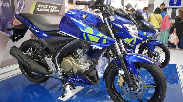 Xe côn tay Yamaha V-Ixion 2017 mới ra mắt đã có thêm phiên bản Movistar