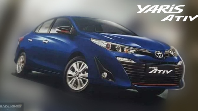 Toyota Yaris Ativ - sedan cỡ nhỏ mới sắp ra mắt Đông Nam Á - lộ diện