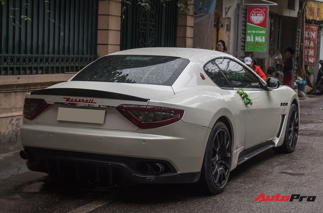 Maserati Granturismo độ bodykit MC Stradale làm xe hoa tại Hà Nội - Ảnh 13.