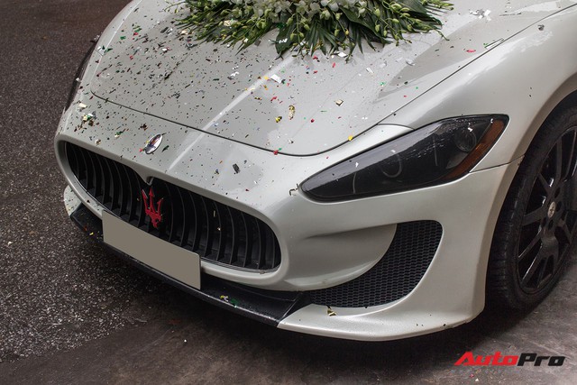 Maserati Granturismo độ bodykit MC Stradale làm xe hoa tại Hà Nội - Ảnh 10.
