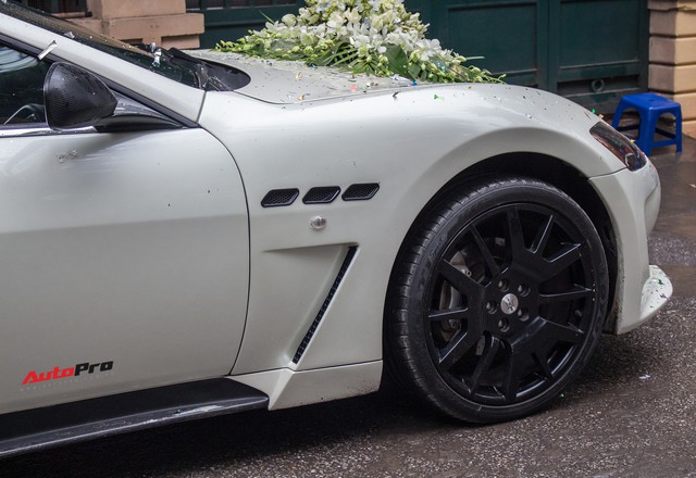 Maserati Granturismo độ bodykit MC Stradale làm xe hoa tại Hà Nội - Ảnh 5.