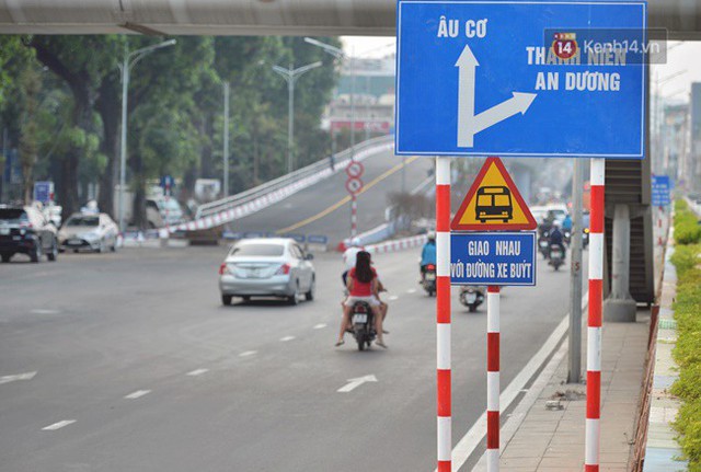 Chính thức thông xe cầu vượt An Dương-Thanh Niên - Ảnh 4.