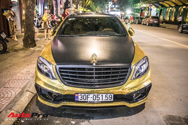Sài Gòn: Mercedes-Benz S500 lên đời S600 Maybach cùng decal phong cách Dubai - Ảnh 11.