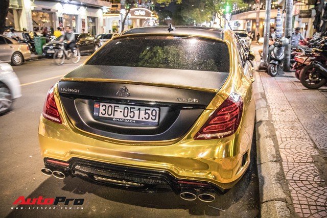 Sài Gòn: Mercedes-Benz S500 lên đời S600 Maybach cùng decal phong cách Dubai - Ảnh 12.