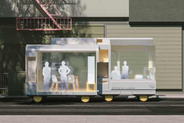 IKEA thiết kế phương tiện tự lái kết hợp quán cafe, phòng ngủ và cả phòng họp phục vụ công việc - Ảnh 2.