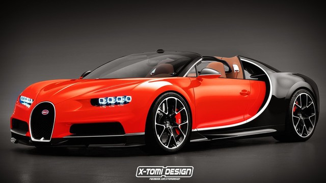 Bugatti Chiron mới siêu mạnh mẽ, giống tên lửa đối đất sẽ ra mắt vào tháng 3 tới - Ảnh 1.