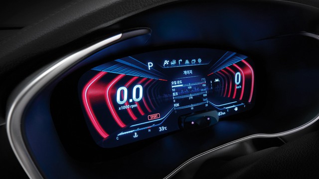 Genesis G70 dùng bảng đồng hồ kỹ thuật số 3D, đi trước C-Class và 3-Series