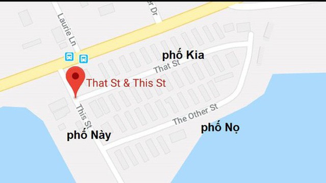 Mở Google Maps lên mà xem Canada đặt tên đường: Phố Này, phố Nọ và phố Kia