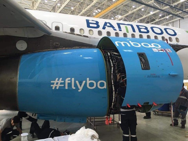 Đây là máy bay Bamboo Airways ngoài đời thực, chuẩn bị về Việt Nam để phục vụ hành khách - Ảnh 3. Đây là máy bay Bamboo Airways ngoài đời thực, chuẩn bị về Việt Nam để phục vụ hành khách - Ảnh 3.
