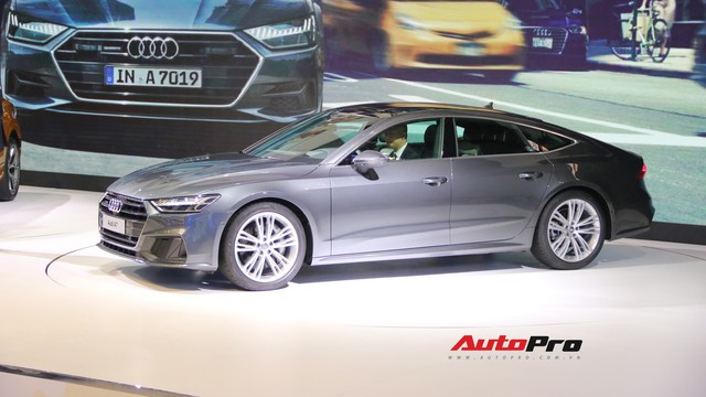 Soi chi tiết Audi A7 Sportback 2018 lần đầu xuất hiện tại Việt Nam