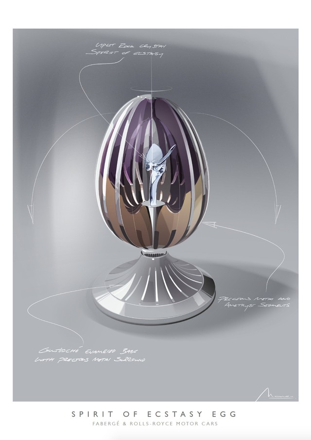 Rolls-Royce thể hiện khả năng bậc thầy với trứng Faberge siêu sang - Ảnh 2.