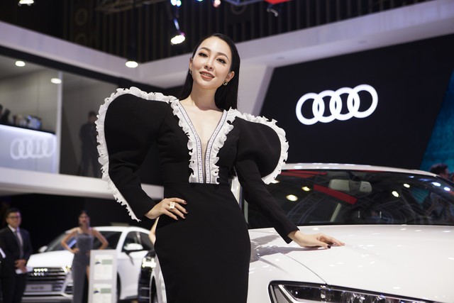 Dàn sao hạng A sánh bước bên xe sang Audi tại VMS 2018 - Ảnh 4.