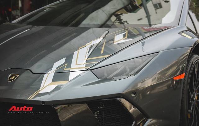 Lamborghini Huracan được khoác lớp decal mới cùng gói độ khủng của đại gia Bạc Liêu - Ảnh 3.