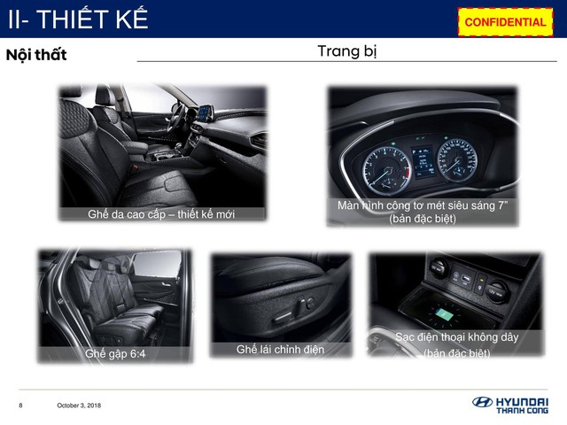 Chi tiết Hyundai Santa Fe 2019 sắp bán ở Việt Nam: Khung cứng hơn, động cơ mạnh hơn, hộp số hoàn toàn mới - Ảnh 4.