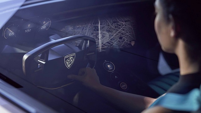 Peugeot e-Legend Concept - Xe thể thao có nội thất dát hàng loạt màn hình, lớn nhất 49 inch - Ảnh 4. Peugeot e-Legend Concept - Xe thể thao có nội thất dát hàng loạt màn hình, lớn nhất 49 inch - Ảnh 4.