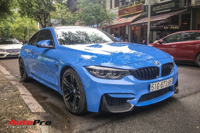 BMW M4 Coupe màu hiếm Yas Marina xuất hiện tại Sài Gòn - Ảnh 1.