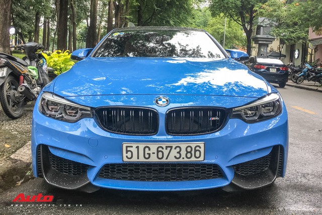 BMW M4 Coupe màu hiếm Yas Marina xuất hiện tại Sài Gòn - Ảnh 2. BMW M4 Coupe màu hiếm Yas Marina xuất hiện tại Sài Gòn - Ảnh 2.