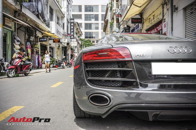 Audi R8 V10 số sàn - Siêu xe độc nhất Việt Nam và khó có chiếc thứ 2 - Ảnh 12. Audi R8 V10 số sàn - Siêu xe độc nhất Việt Nam và khó có chiếc thứ 2 - Ảnh 12.