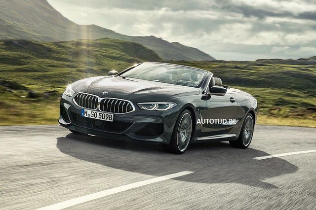 BMW 8-Series mui trần bất ngờ lộ trọn vẹn ảnh chính thức  - Ảnh 3.