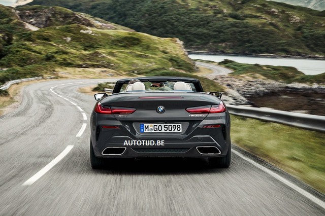 BMW 8-Series mui trần bất ngờ lộ trọn vẹn ảnh chính thức  - Ảnh 13.