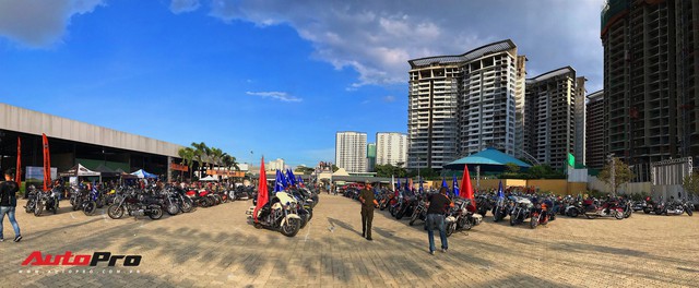 Hàng trăm motor và siêu xe tề tựu tại sinh nhật CLB Harley-Davidson Sài Gòn - Ảnh 3.