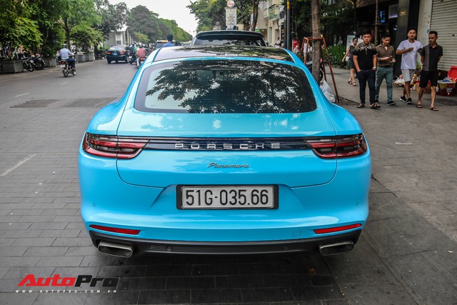Bạn gái Cường Đô-la dạo phố Sài Gòn với Porsche Panamera màu độc - Ảnh 9.