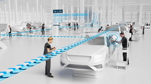 Nhà máy Mercedes-Benz mới nhìn như từ phim viễn tưởng mà ra - Ảnh 1.