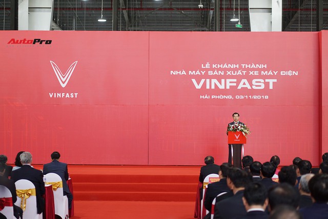 VinFast khánh thành nhà máy sản xuất xe máy điện thông minh công nghệ 4.0, xuất xưởng tới 1 triệu xe/năm - Ảnh 1. VinFast khánh thành nhà máy sản xuất xe máy điện thông minh công nghệ 4.0, xuất xưởng tới 1 triệu xe/năm - Ảnh 1.