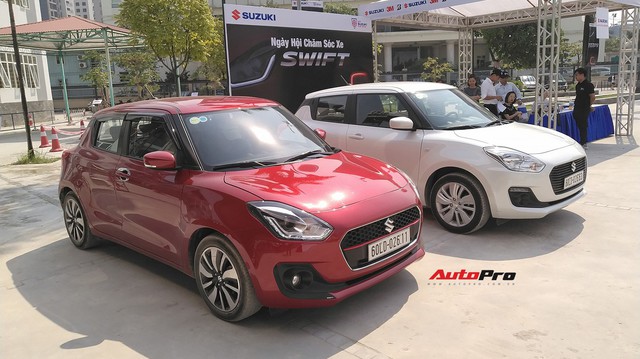Cận cảnh 2 phiên bản Suzuki Swift thế hệ mới giá từ 499 triệu đồng sắp ra mắt tại Việt Nam