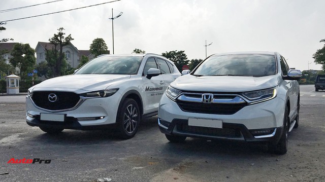 Mazda CX-5 và Honda CR-V ganh đua ngôi vương, Hyundai Tucson và Mitsubishi Outlander âm thầm vươn lên dịp cuối năm