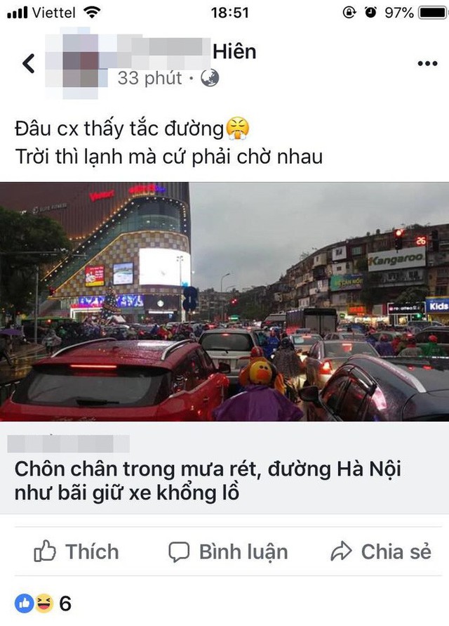 Chen chúc và bất lực trong mưa rét tê tái, người Hà Nội về được nhà cũng là một kì tích - Ảnh 9.