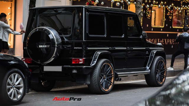 Hàng hiếm Mercedes-AMG G63 độ bodykit Brabus hầm hố của dân chơi Việt