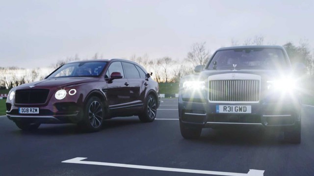 Rolls-Royce Cullinan vs Bentley Bentayga: Ai sẽ thắng trong cuộc đua drag?