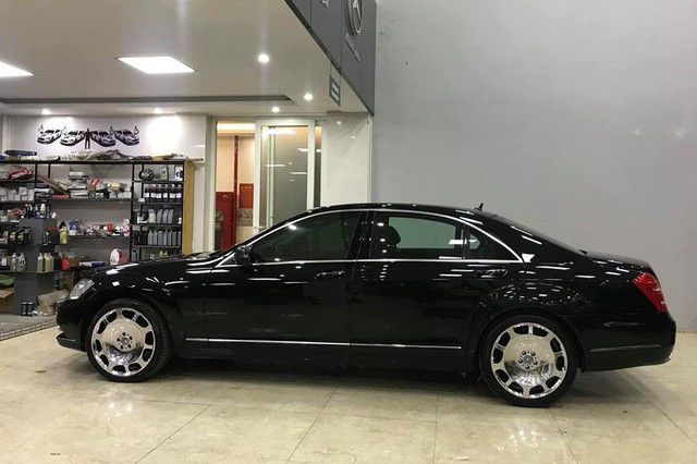 Thợ Việt thay đổi 22 chi tiết, biến Mercedes-Benz S-Class đời 2007 thành Maybach 2012 - Ảnh 3. Thợ Việt thay đổi 22 chi tiết, biến Mercedes-Benz S-Class đời 2007 thành Maybach 2012 - Ảnh 3.
