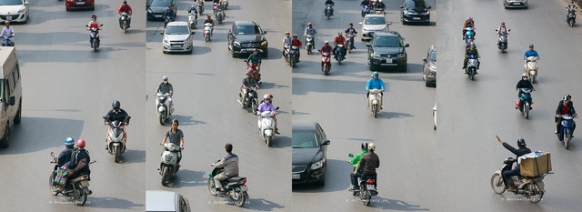 Bộ ảnh Bộ tứ siêu đẳng nhìn giao thông Hà Nội từ trên cao gây sốt cộng đồng mạng vì bắt khoảnh khắc quá chất - Ảnh 6.