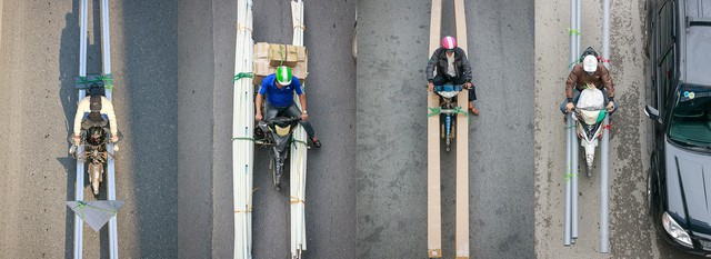 Bộ ảnh Bộ tứ siêu đẳng nhìn giao thông Hà Nội từ trên cao gây sốt cộng đồng mạng vì bắt khoảnh khắc quá chất - Ảnh 10.