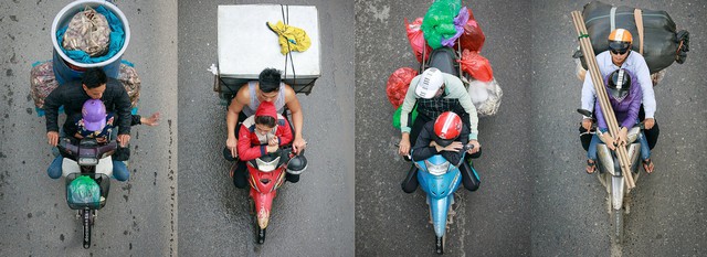 Bộ ảnh Bộ tứ siêu đẳng nhìn giao thông Hà Nội từ trên cao gây sốt cộng đồng mạng vì bắt khoảnh khắc quá chất - Ảnh 15.