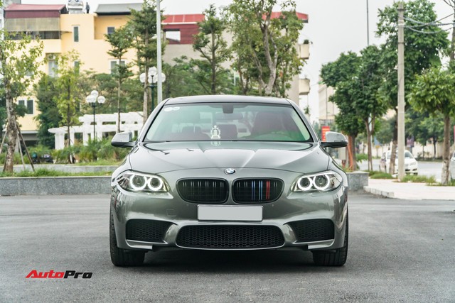 BMW 528i 2014 độ M5 giá 1,6 tỷ đồng - Riêng tiền độ thừa mua Kia Morning bản cao cấp - Ảnh 1.