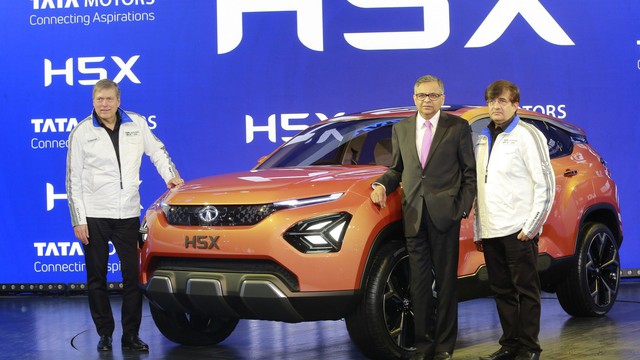 Tata H5X Concept - phiên bản Land Rover Discovery Sport giá rẻ