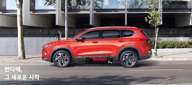 Hyundai Santa Fe 2019 tiếp tục lộ ảnh thực tế - Ảnh 5.