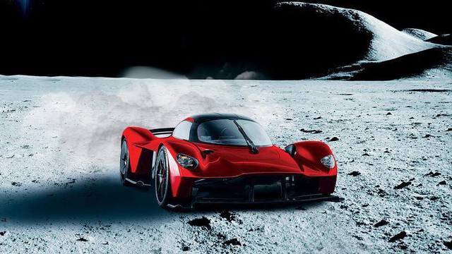 Khi người giàu chơi siêu xe: sử dụng bụi mặt trăng để sơn lên Aston Martin Valkyrie