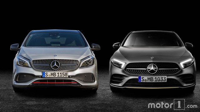 Cách phân biệt Mercedes-Benz A-Class thế hệ mới với phiên bản cũ