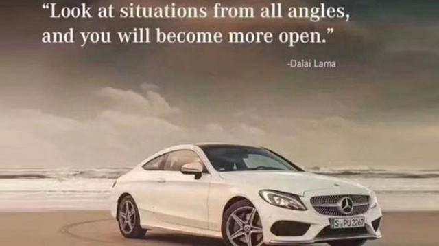 Mercedes-Benz gây bức xúc vì quảng cáo xe dẫn lời Đạt Lai Lạt Ma