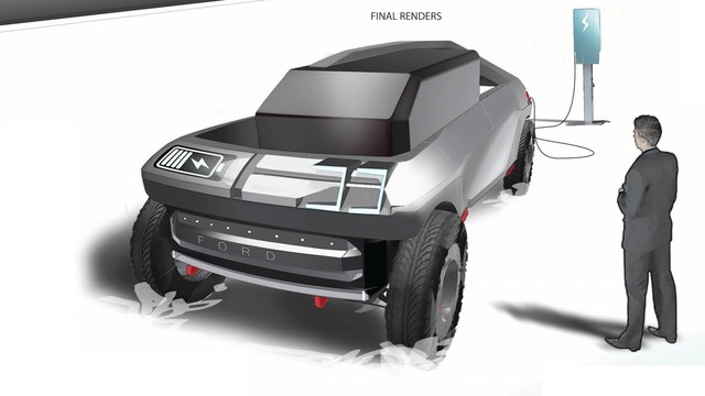 Ford F-150 và 11 hướng thiết kế dị hợm cho tương lai - Ảnh 10. Ford F-150 và 11 hướng thiết kế dị hợm cho tương lai - Ảnh 10.
